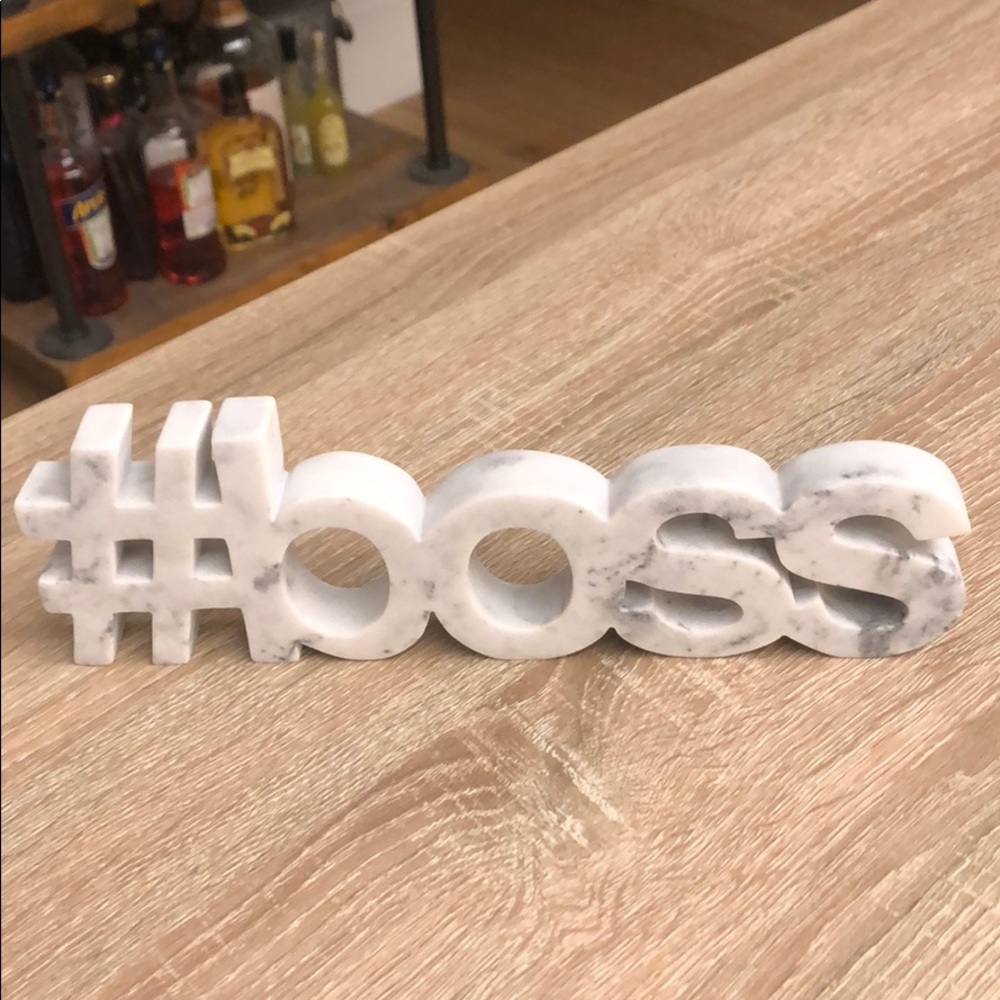#BOSS office decor